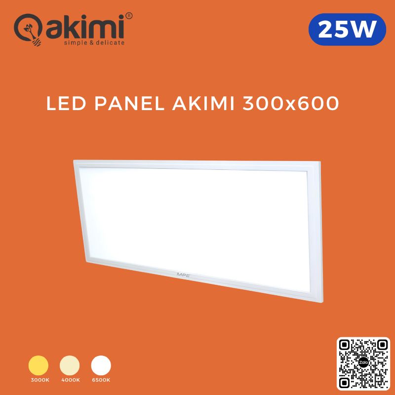 Đèn Led Panel AKIMI 600x300 - 28w